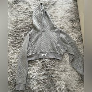 Alo yoga cropped hoodie